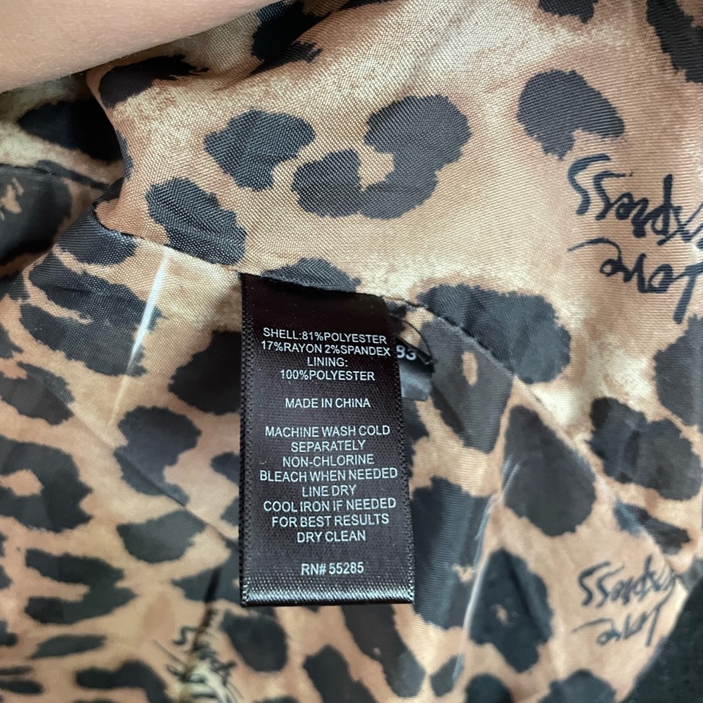 Express Warm Wool-Like Jacket Black - image 4